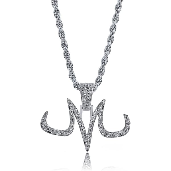 【PondPhuwin】MYSTIC LOCKET Amazon.com: TUNWIN Hip Hop Punk Micro Pave Zircon Majin Buu